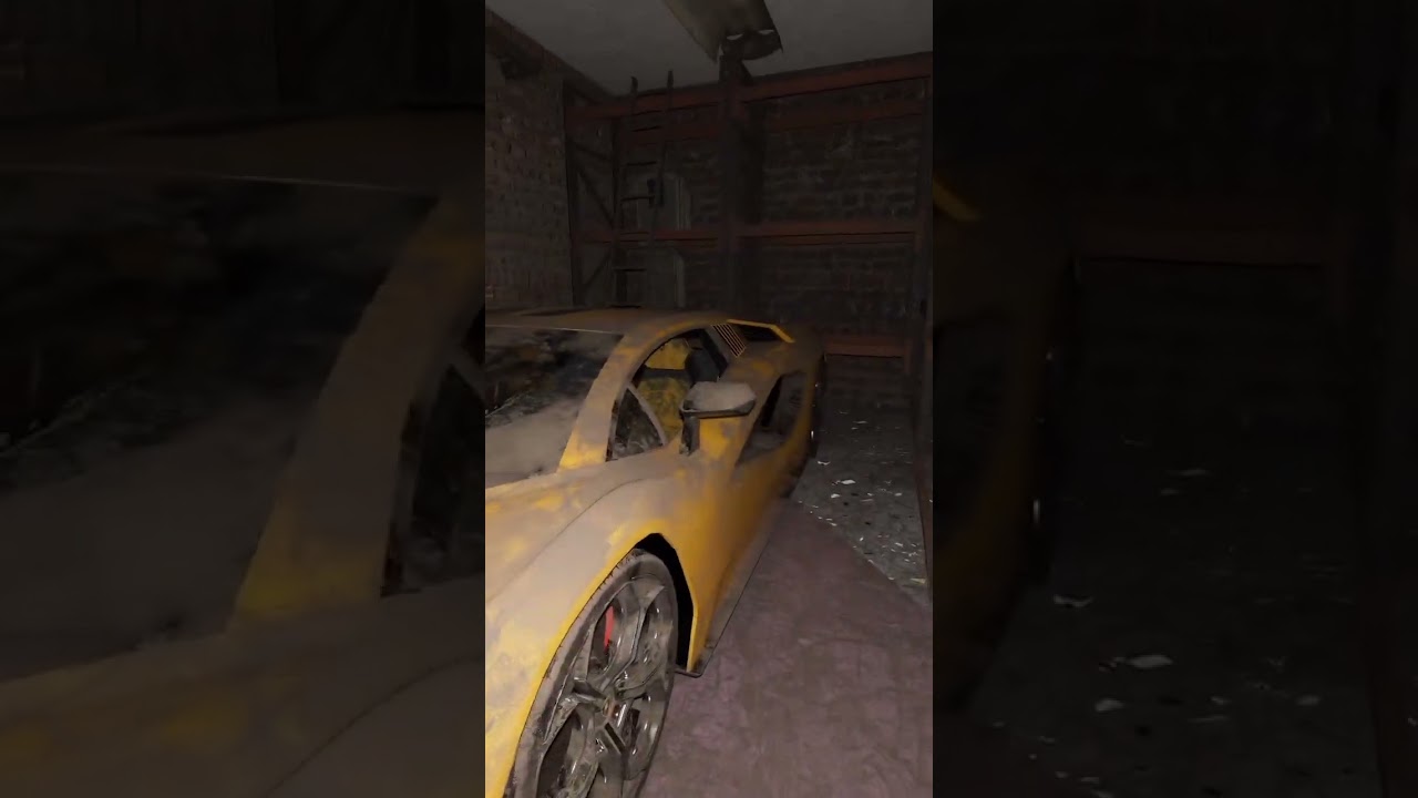 Abandoned Lamborghini..