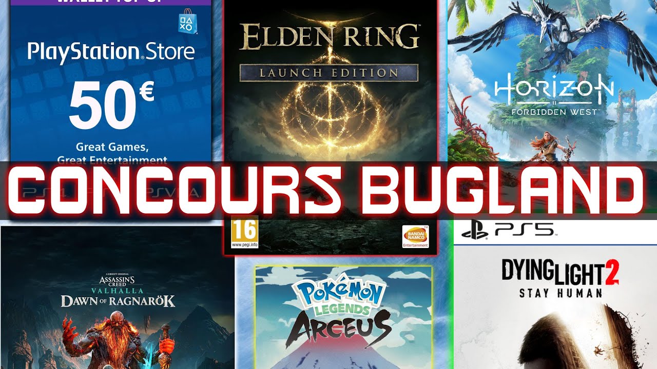 Concours GRATUIT pour GAGNER le JEU ou DLC de ton choix ! Bonne chance