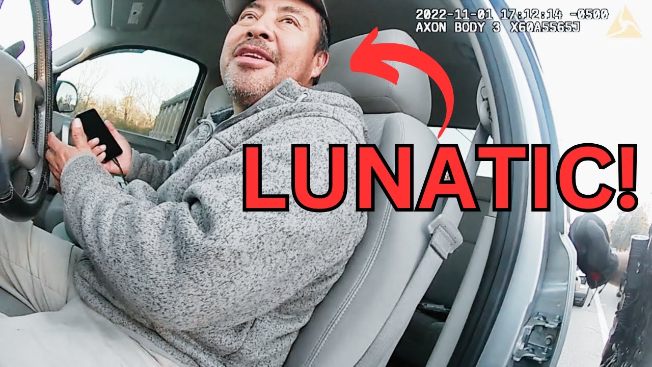 Alien Thinks He Can Fight Police Without Consequences