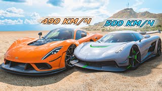 489 КМЧ В ПОВОРОТАХ? VENOM F5 vs JESKO FORZA HORIZON 5