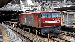 2019/07/10 【貨車配給】 JR貨物 配8791レ EH500-54 大宮駅 | JR Freight: Container Cars at Omiya