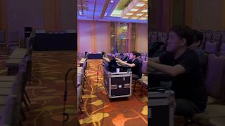 Set Up Day for the National Achievers Congress Singapore🇸🇬