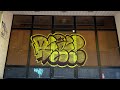 Graffiti trip to estonia throwups and pieces rebel813 4k 2022