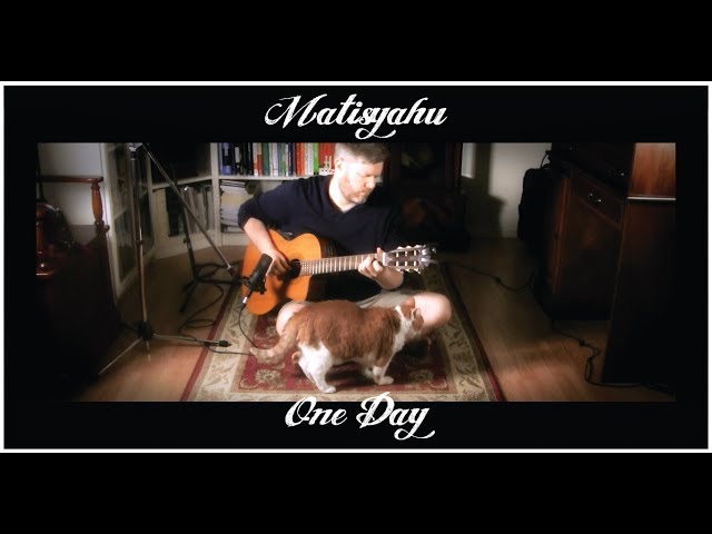 One Day - (Matisyahu) - Fingerstyle Guitar with Lyrics - Scott Pettipas