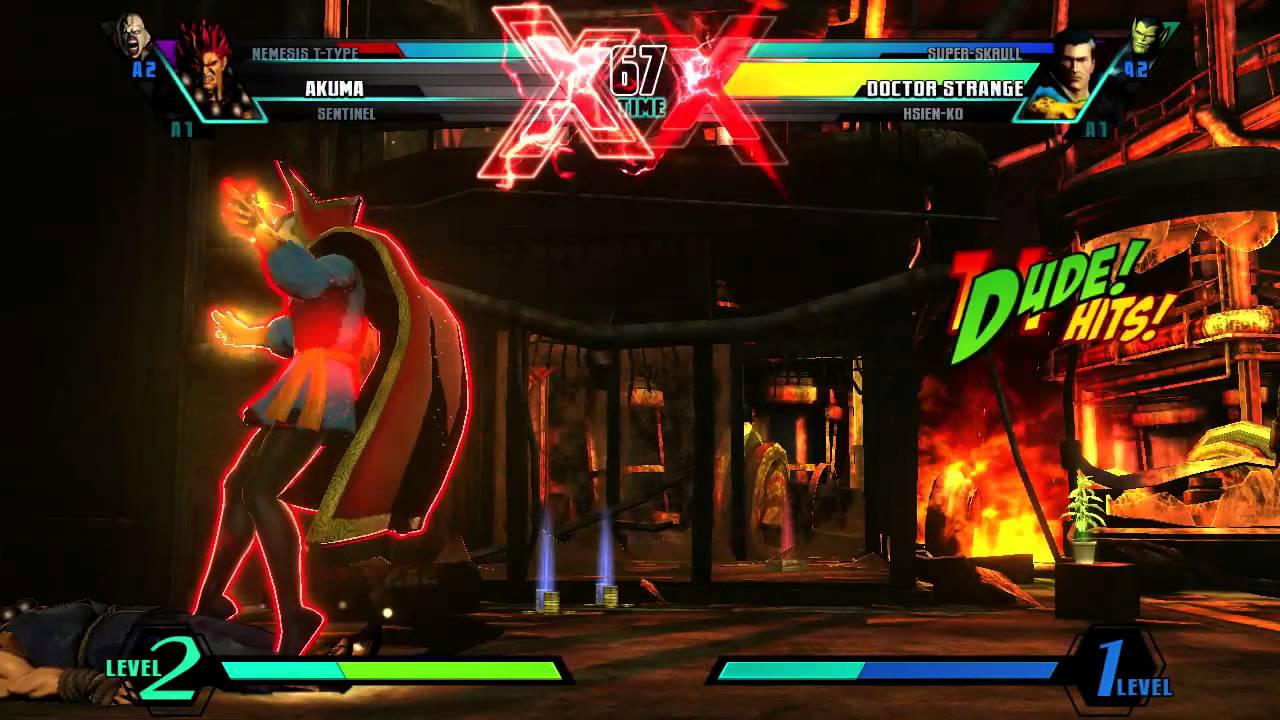 Nemesis vs. Doctor Strange - Gameplay - ULTIMATE MARVEL VS CAPCOM 3 ...