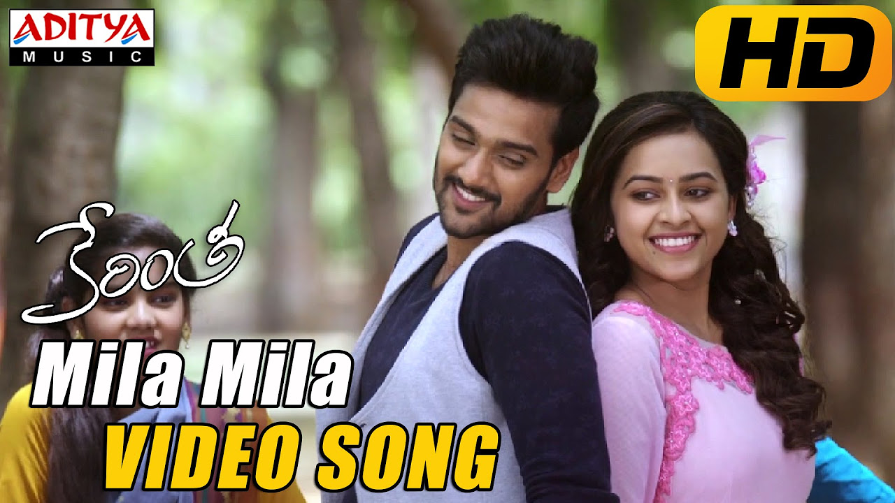 Mila Mila Full Songs   Kerintha Video Songs   Sumanth Aswin Sri Divya   Aditya Movies