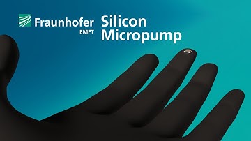 Fraunhofer EMFT silicon micropump