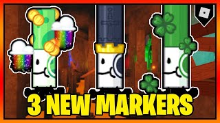 How to get the 'EXCALIBUR MARKER', 'LUCKY MARKER', AND 'CLOVER MARKER' in FIND THE MARKERS