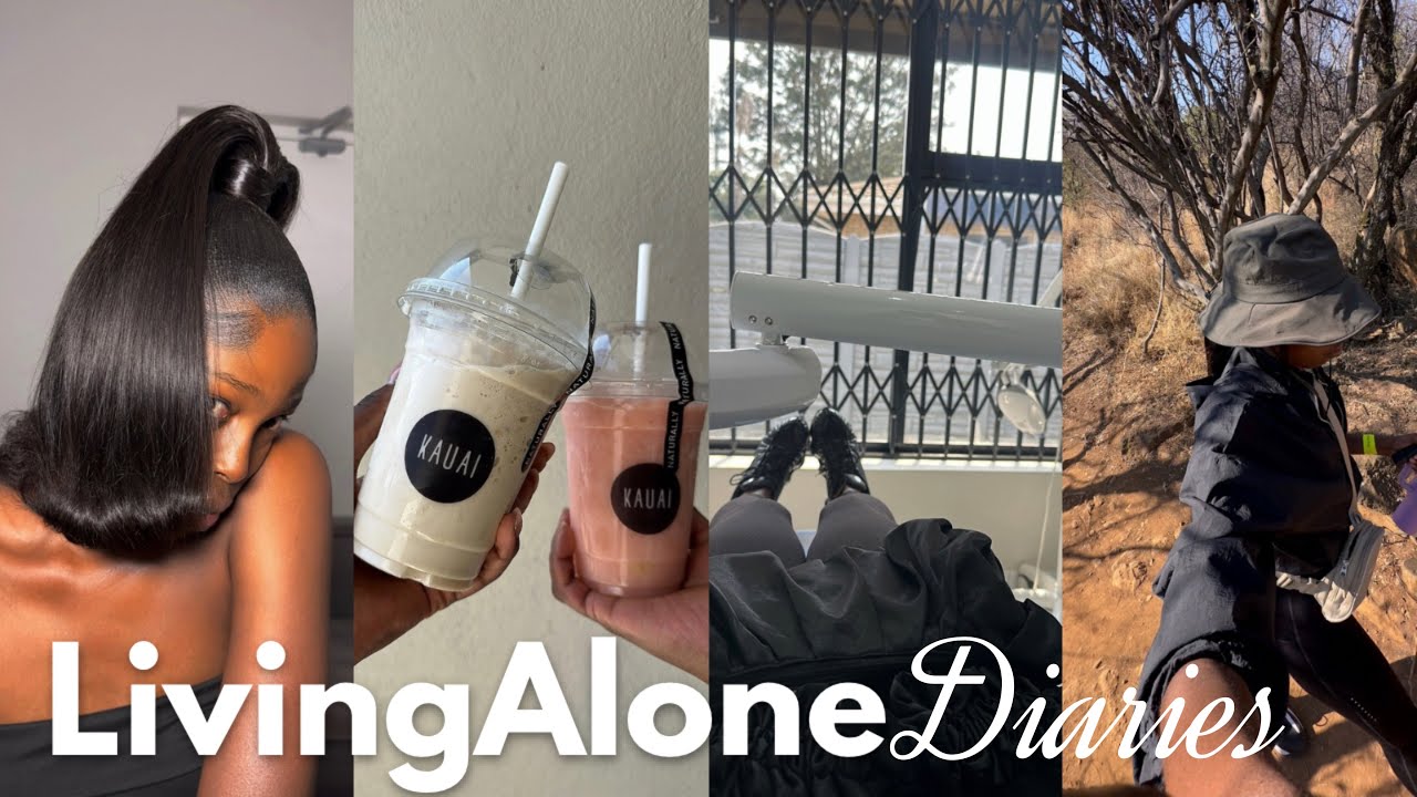 Living Alone Diary  | Hiking with mom | Homebody Days unable to eat Solid food 