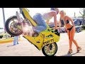 Motorcycle FAIL WIN compilation 2018