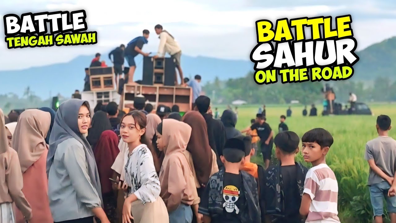 Sahur on the road ‼️ Lokasi detail Sawah karangsono tanjung rejo Wuluhan jember