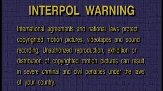 FBI Warning Interpol/HiT Entertainment