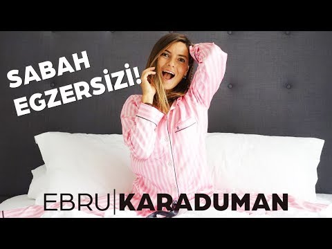 Pijamalı Sabah Sporu! | Ebru Karaduman