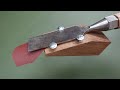 How to sharpen a chisel as sharp as a razor  sharp razor