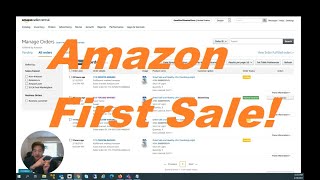 I get my FIRST SALE as Amazon FBA beginner seller!