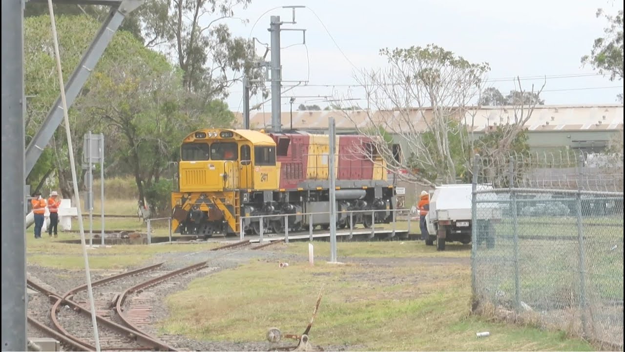 Queensland Trains Busy Time at Redbank 13th October 2025
