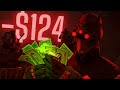 robbing $124 from a free to play game