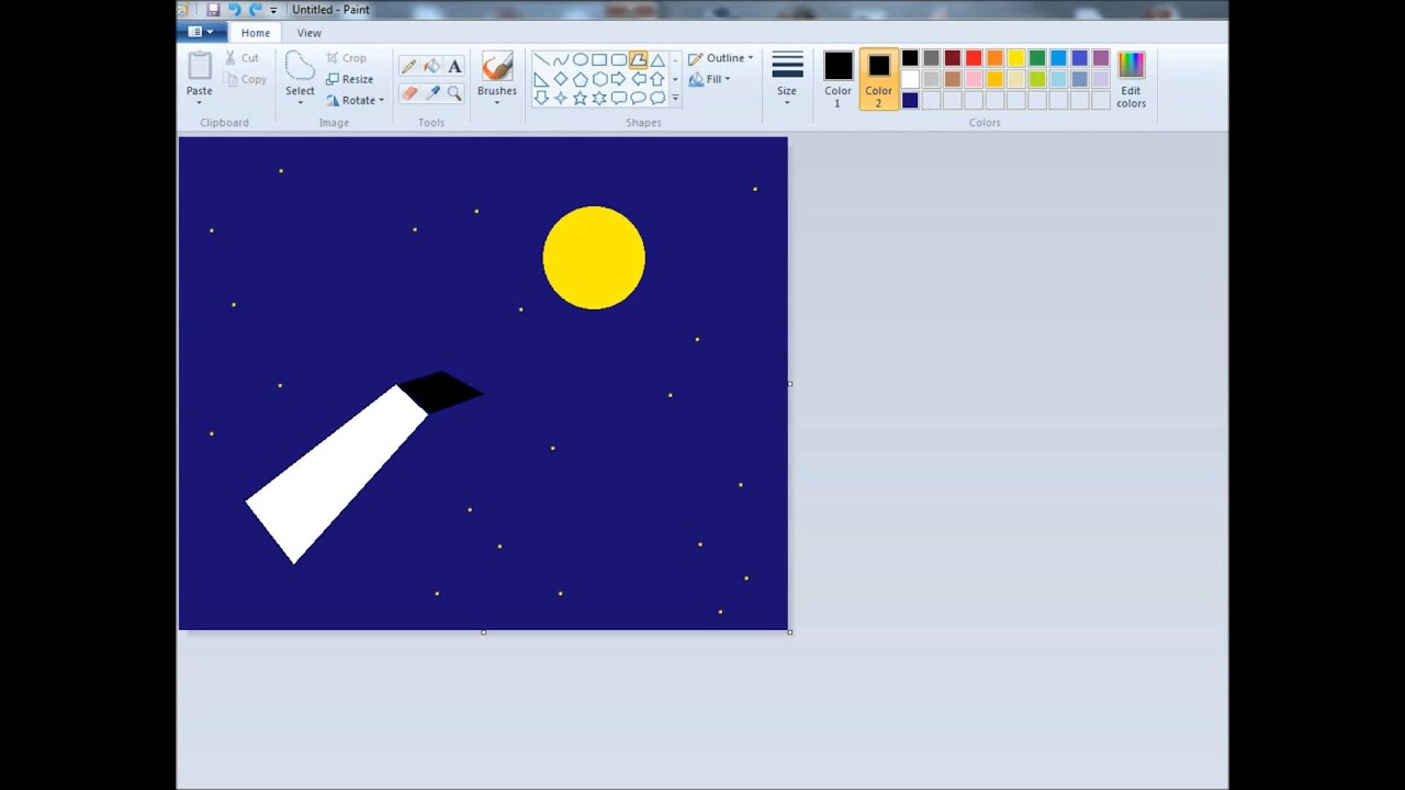 Speed painting - Rocket Ship ( 