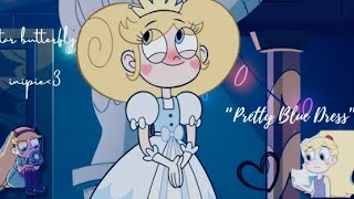 star butterfly - pretty blue dress