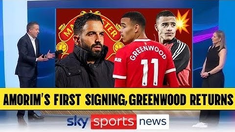 TODAY'S UPDATE‼️GREENWOOD COMEBACK? RUBEN AMORIM EYES BIG JANUARY RETURN! GOOD UNITED NEWS 🎉🎉