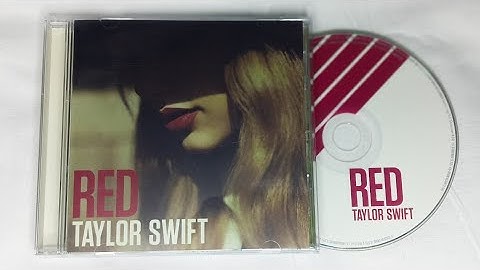 Taylor Swift - Red (Standard Edition) CD Unboxing