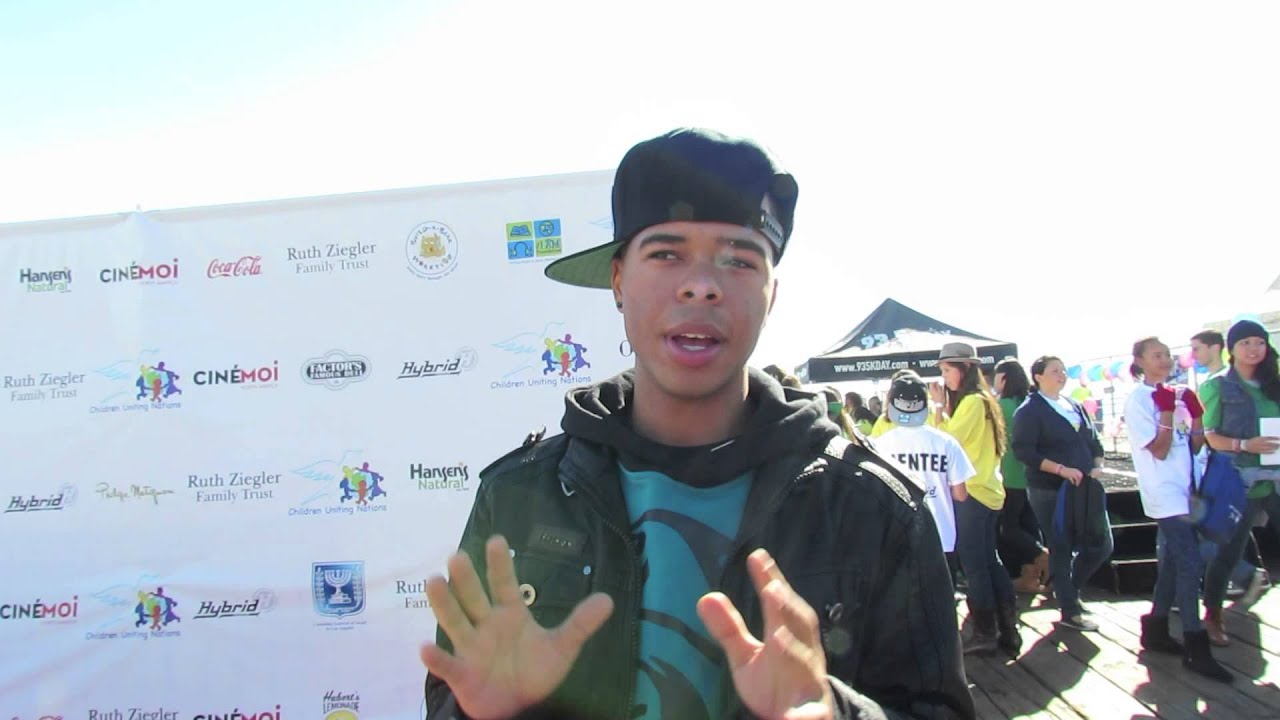 Aaron Fresh Interview at Day of the Child Event - YouTube