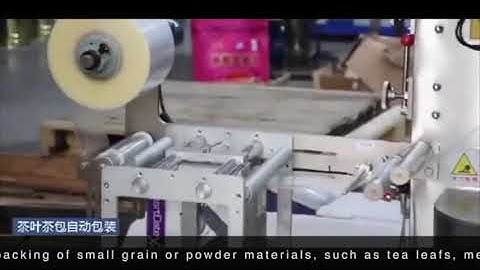 tea bag packing machine Paper bag/inter outer bag/thread, label. filter paper, nylon,