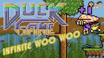 Duck Game Gameplay #144 : INFINITE WOO WOO | 3 Player