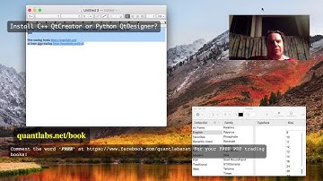 Install C++ QtCreator or Python QtDesigner?