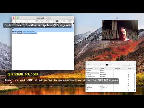 Install C++ QtCreator or Python QtDesigner?