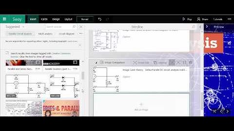 Tips for Sway - In my classroom:  Insert images in Group effect “Comparison”.