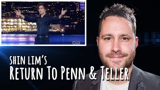 Shin Lim's EPIC Return to Penn \& Teller | REACTION