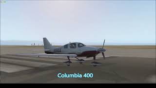 Columbia 400 Startup \/ XPlane11