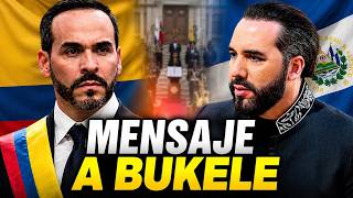 Abelardo is now PRESIDENT and his MESSAGE to Bukele SURPRISES Colombia