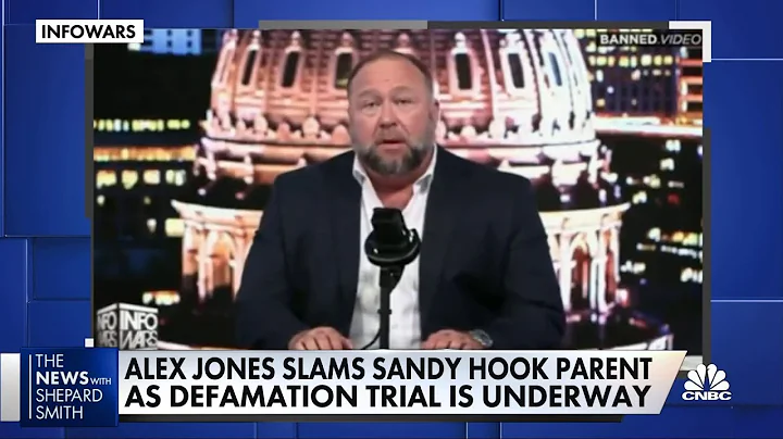 Alex Jones slams Sandy Hook parent during defamati...