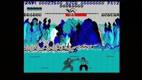YIE AR KUNG-FU - 128K (ZX SPECTRUM - FULL GAME)