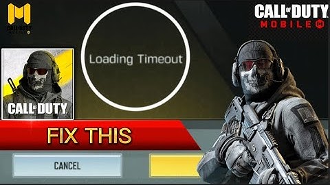 Fix Call Of Duty Mobile Loading Timeout Issue on Android | Solve Loading Timeout and Network Error