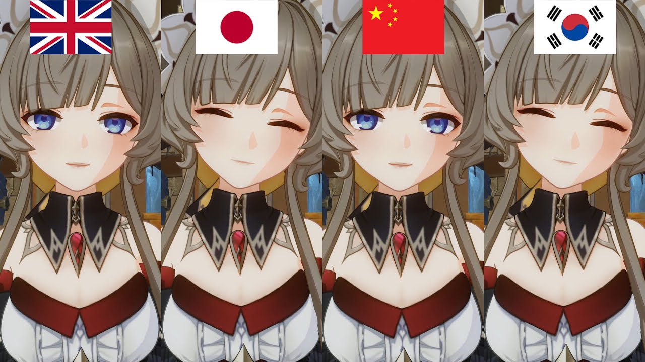 Sandrone FRIENDLY welcome to Traveler cutscene [in 4 Languages] | Genshin v6.0