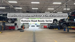 Service Department Tour & Check-In Process | Romano Mazda 