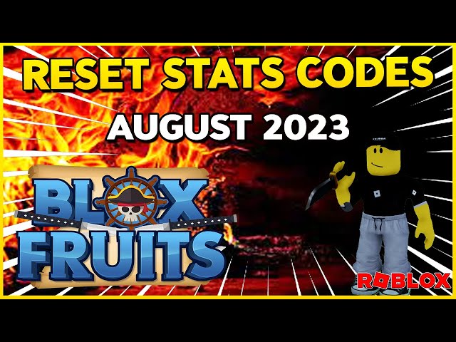 🔥 ALL WORKING CODES for BLOX FRUITS Roblox in August 2023 🔥 RESET STATS,  X2🔥 Codes for Roblox TV 