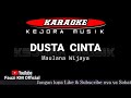 Maulana Wijaya-DUSTA CINTA(Karaoke/Lirik) Lagu Slowrock Melayu terbaru 2021