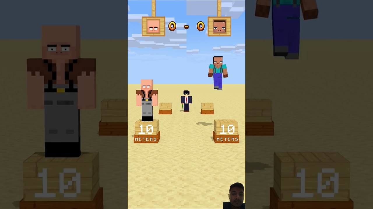 HELP Herobrine To Become The Strongest And Highest Jumper 