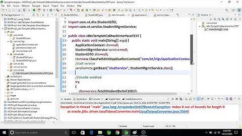 Exception in thread "main" java.lang.ArrayIndexOutOfBoundsException: Index 0 out of bounds for lengt