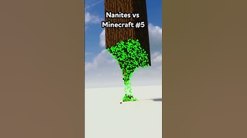 Nanites vs Minecraft #5, #shorts