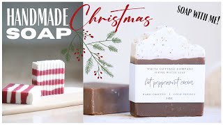 Christmas Soap Ideas ~ Christmas Soap Release ~ Relaxing Soaping Video ~ Soap with Me
