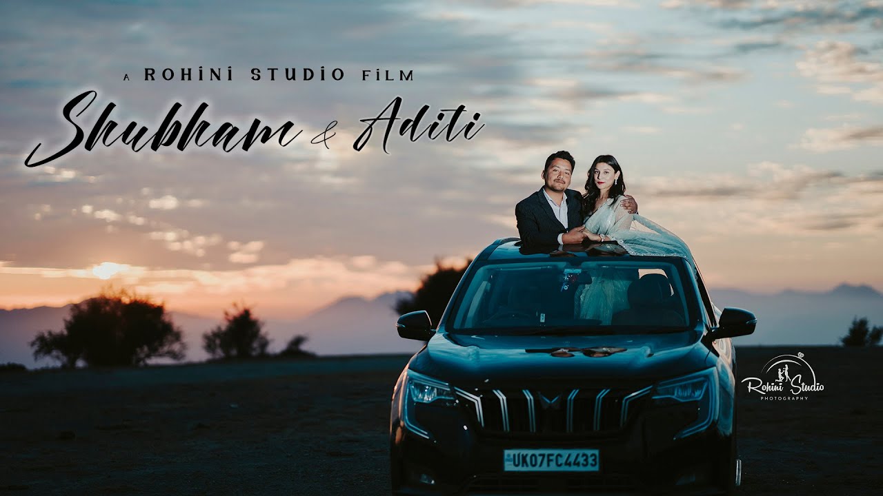 Best Prewedding Shoot 4K | Shubham &  Aditi | Chakrata | Rohini Studio