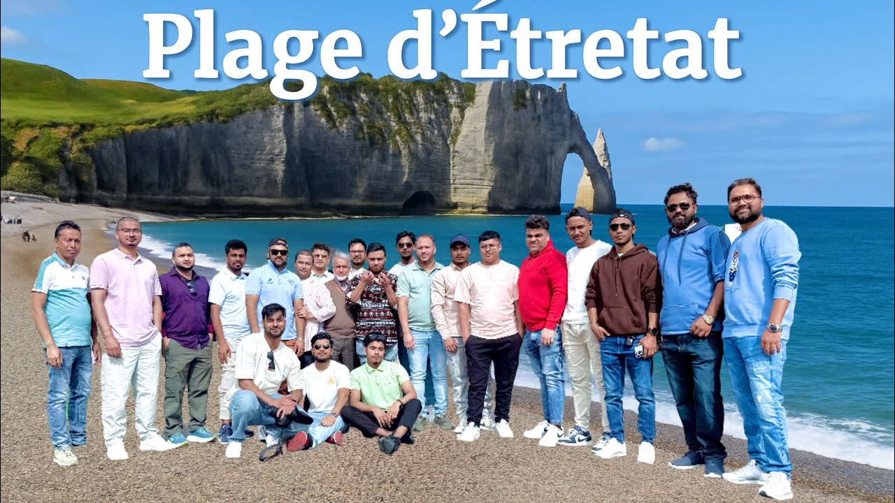 Étretat Beach Tour |  Plage d’Étretat 🇫🇷 