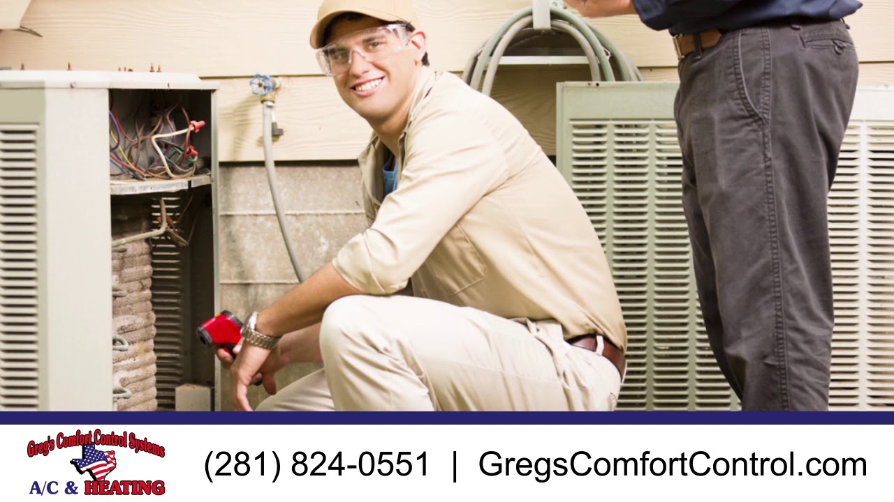 Greg S Comfort Control Systems Heating Air In Manvel Youtube