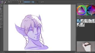Tablet Doodle Timelapse! Phedran Draws