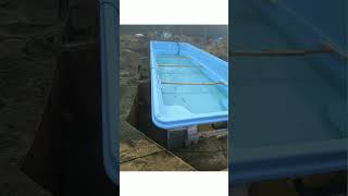 Rozładunek Dźwigiem Oraz Montaż Basenu Poliestrowego Z Firmy Vivapool